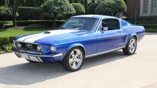 1968 Ford Mustang GT Fastback Classic Muscle Car for Sale in MI Vanguard Motor Sales [upl. by Wendelina]