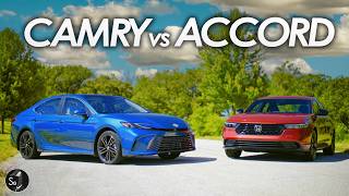 Camry vs Accord  The Forever Sedans Face Off [upl. by Ahsienar]