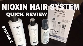 NIOXIN Hair System Kit 2 [upl. by Utas]