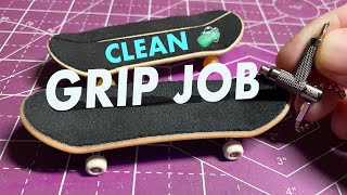 How to Put Foam Grip on a Tech Deck Finger Board  DIY Tutorial [upl. by Nadler]