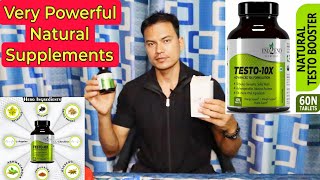 End2End Nutrition Testo 10X Natural Testosterone Booster Supplement Use and Review [upl. by Aehsal190]