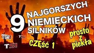 9 najgorszych niemieckich silników prosto z piekła 1  135 TOP [upl. by Euqinitram]