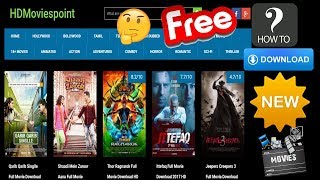 How To Download Movies in Hdmoviespoint Website [upl. by Atsylac]