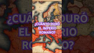 Historia del Inicio y Caída del Imperio Romano en 60 segundos [upl. by Yemerej]