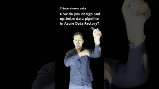 How do you define and optimize data pipeline in Azure Data Factory azure intreview dataengineer [upl. by Esoj576]