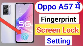 oppo a57 Fingerprint Kaha Haioppo a57 Me Fingerprint Lock Kaise LagayeFingerprint sensor test [upl. by Francisco]