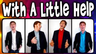 With A Little Help From My Friends Beatles  A Cappella Barbershop cover [upl. by Domini]