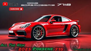 All New quotUnleashing the Power 2025 Porsche 718 EV First Look Reviewquot [upl. by Normak]