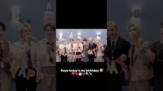 I’m crying rn😭💓 stay straykids kpop fypage happybirthday skz strykids viralshorts [upl. by Sunev]