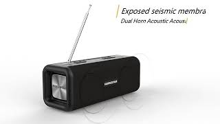 HOPESTAR new listing wireless Bluetooth speaker HOPESTART9 [upl. by Anierdna]