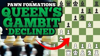 Queens Gambit DeclinedCarlsbad  Must Know Pawn Formations 5  GM Moulthun Ly [upl. by Esirrehc]