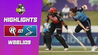 Melbourne Renegades v Adelaide Strikers  WBBL09 [upl. by Mourant]