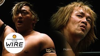 The Wire Naito vs Taichi for the IWGP Intercontinental Championship [upl. by Born]