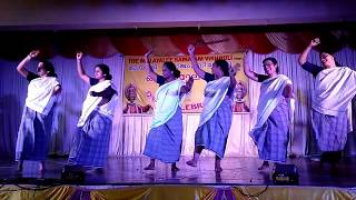 Cherukuzhu Nadan Pattu Dance Onam 2017 [upl. by Margo]