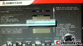 Biostar TZ77XE4 Setup UEFI Bios [upl. by Tildie]