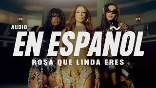 Rosa Que Linda Eres EN ESPAÑOL  ¡VIRAL 2024 Spanish ALIBI Lyrics spanish version [upl. by Alanson]