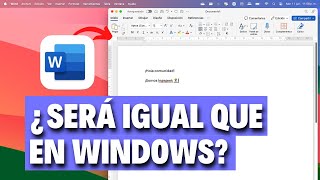 Primeras impresiones de Word en Mac  TODO lo que debes SABER ✅ [upl. by Ynohtnakram]