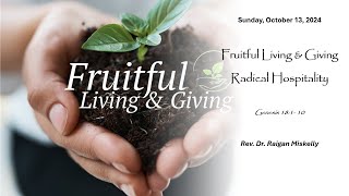 Fruitful Living amp Giving Radical Hospitality Rev Dr Raigan Miskelly [upl. by Limann99]