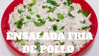 ENSALADA DE POLLO PARA SANDWICH [upl. by Amadeo]