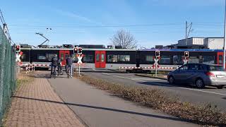 Spoorwegovergang Bocholt D  Railroad Crossing  Bahnübergang [upl. by Okiman]