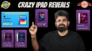 ALL iPAD reveals for Big billion days  Which iPad on AmazonFlipkart  iPad 9 10 Air 5 iPad Pro [upl. by Andrei897]