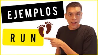 Cómo usar el verboRUN🏃🏃2022ConjugacionesSimple Present Tense verbconjugation englishverbs [upl. by Gray464]