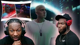 EM VS CANCEL CULTURE  Eminem  Houdini Official Music Video REACTION [upl. by Harlow]