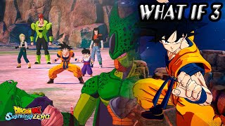 GOKU WHAT IF 3  GOKU Y LOS ANDROIDES DERROTAN A CELL  DRAGON BALL SPARKING ZERO [upl. by Pedersen]