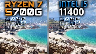 Ryzen 7 5700G vs i5 11400 Benchmarks – 15 Tests 🔥 [upl. by Millburn232]