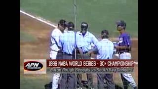 1999 NABA WORLD SERIES  SOUTH BAY DODGERS VS BATON ROUGE BENGALS [upl. by Ylenats]