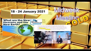 JWorg Midweek Meeting 1824 January 2021 [upl. by Novahs]