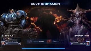 Starcraft 2  Coop  Scythe of Amon  Brutal  Tychus [upl. by Fidelio]