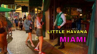 Miami Nightlife in Little Havana [upl. by Eiger614]