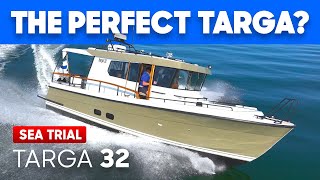 Is the Targa 32 the best Targa EVER Full Sea Trial Walk Around amp Review [upl. by Tallia]