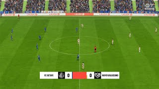 EA Sports FC 24  Getafe CF vs Rayo Vallecano  Coliseum Alfonso Pérez  Gameplay PS5 [upl. by Ybba]