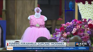 Kamille Cupcake McKinney mourned at funeral [upl. by Staten]