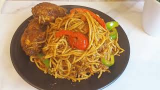 The Spaghetti Jollof Youve Been Waiting For [upl. by Ueihttam]