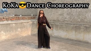 Koka Deke Dil❤Mangda  Koka New Punjabi Song Dance  Mankirat  Pranjal Dahiya Khushi Katyal Choreo [upl. by Ecilegna]