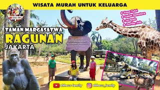 RAGUNAN ZOO  Info Lengkap Cara Beli Tiket  Fasilitas dan Aneka Satwa di Kebun Binatang ini [upl. by Shedd51]