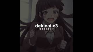 Mikan Tsumuki  Kimi Wa Dekinai Ko my first tweening attempt danganronpa edit shorts foryou [upl. by Pazia542]