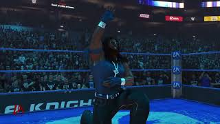 Def Jam 2K24  Solo vs Starks  Club 357  Johnny Gargano Attacks [upl. by Sugden]