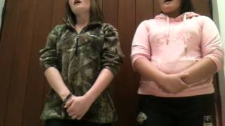 Ave Maria  Beyonce cover by Chloe and Keri [upl. by Subak313]