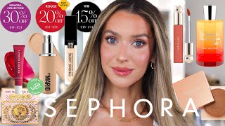 MY SEPHORA SAVINGS EVENT RECOMMENDATIONS BEST NEW MAKEUP OF 2023 [upl. by Borchert]