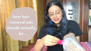 BOMBAE hair removal cream with Shea butter  review beyourselfzebamiddey3812 [upl. by Pazice]