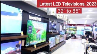 Latest LED TVs  All Brands  32quot to 85quot [upl. by Hunfredo]