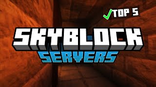 Top 5 Best Minecraft 121 Skyblock Servers 2024 [upl. by Ycul]