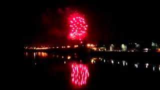 Scottish Fireworks Display City Of Perth Perthshire Scotland [upl. by Notlrahc]