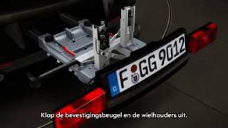 Eropuit met Opel amp FlexFix geïntegreerde fietsendrager [upl. by Scutt]