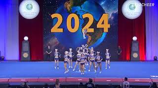 CheerVille Nemesis  Finals 2024 The Cheerleading Worlds WITH SOUND [upl. by Llerihs]