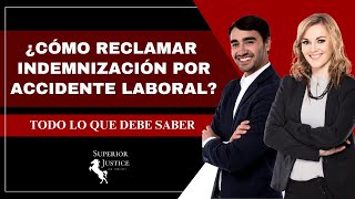 ¿Cómo reclamar INDEMNIZACIÓN POR ACCIDENTE LABORAL 🤔 [upl. by Ahseena]